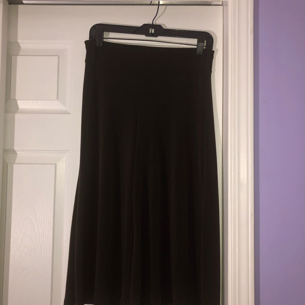 Gaucho knit pants